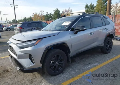 2025 Toyota Rav4 Hybrid Xse from USA, damaged, VIN JTME6RFV1SD574405